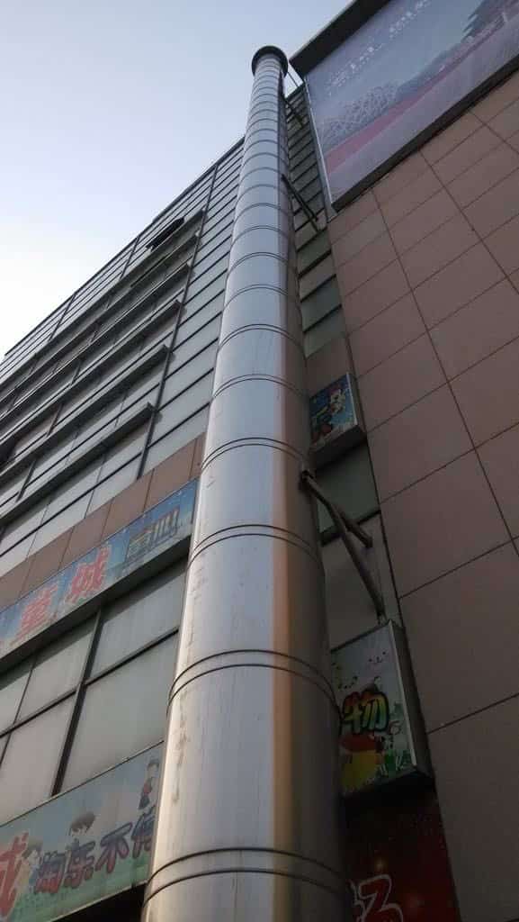 鍋爐不銹鋼煙道制作安裝方法
